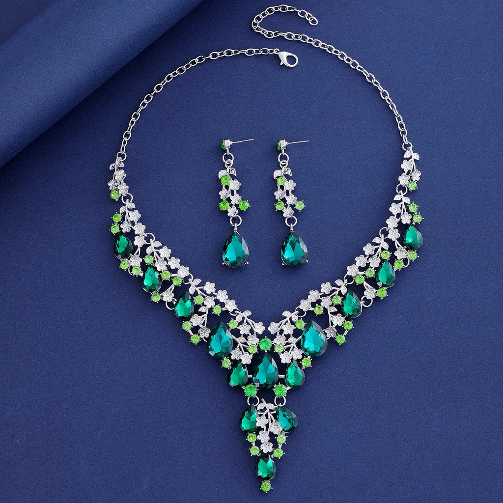 Luxury Crystal Jewelry Set ✨ (3PCS)
