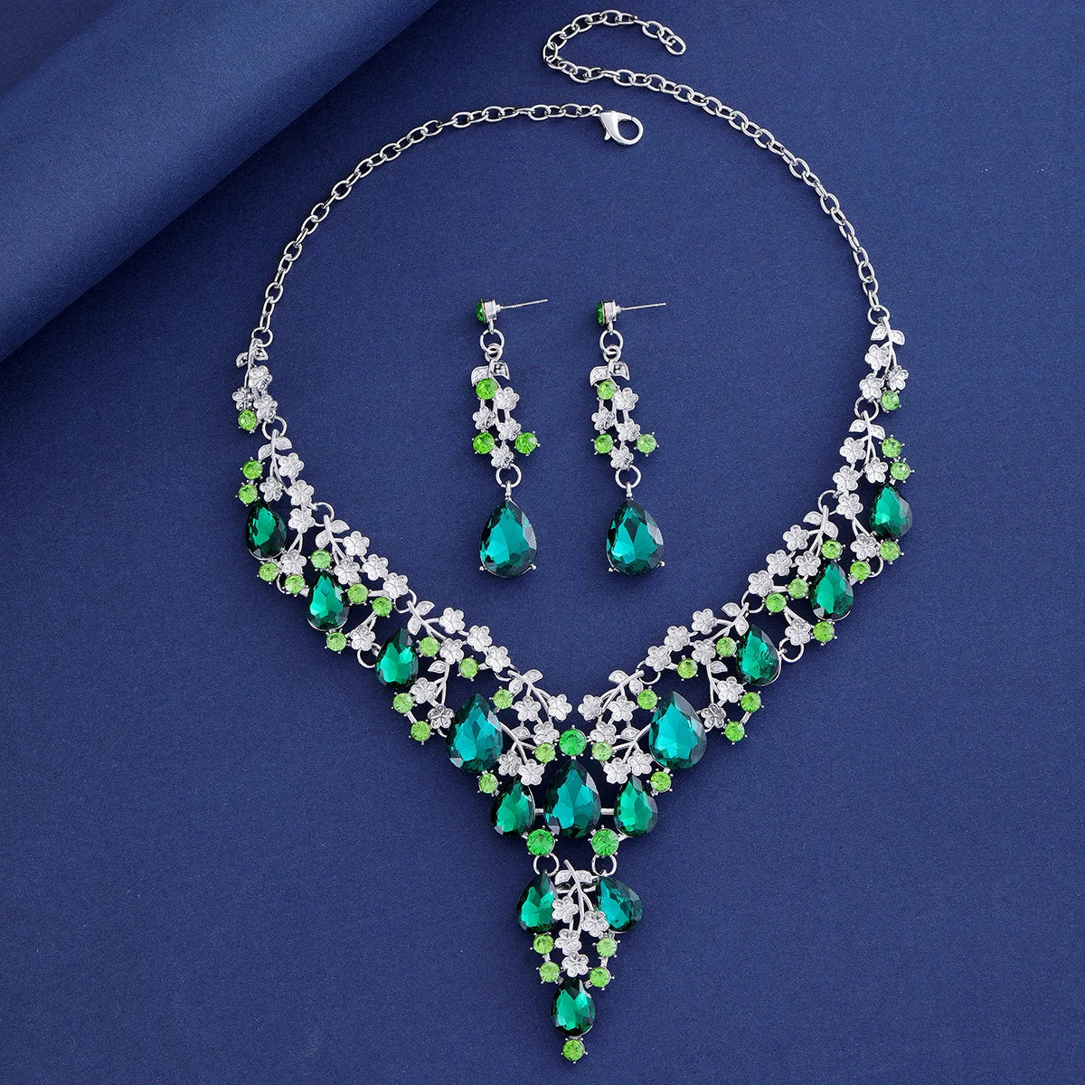 Luxury Crystal Jewelry Set ✨ (3PCS)