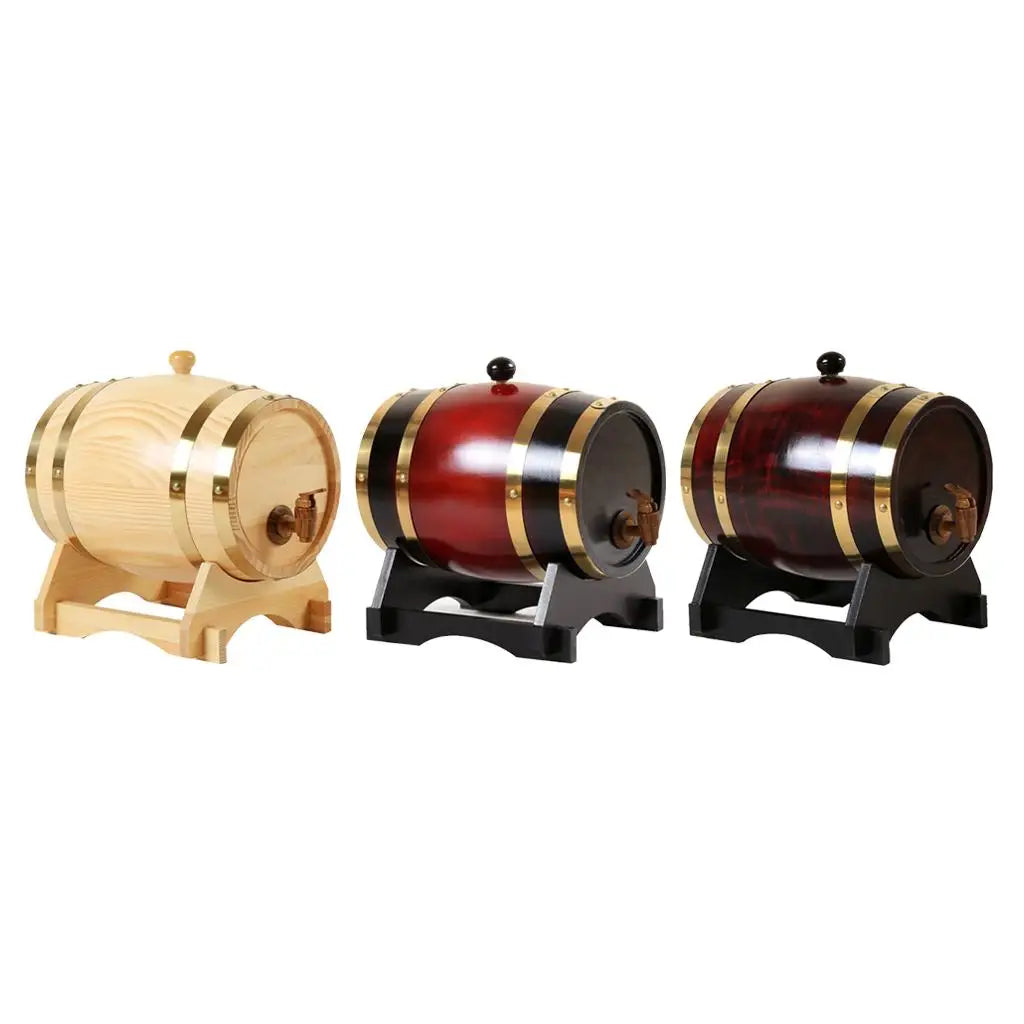 Oak Wine Barrel Casks – Storage for Wine, Bourbon, Whiskey & Spirits