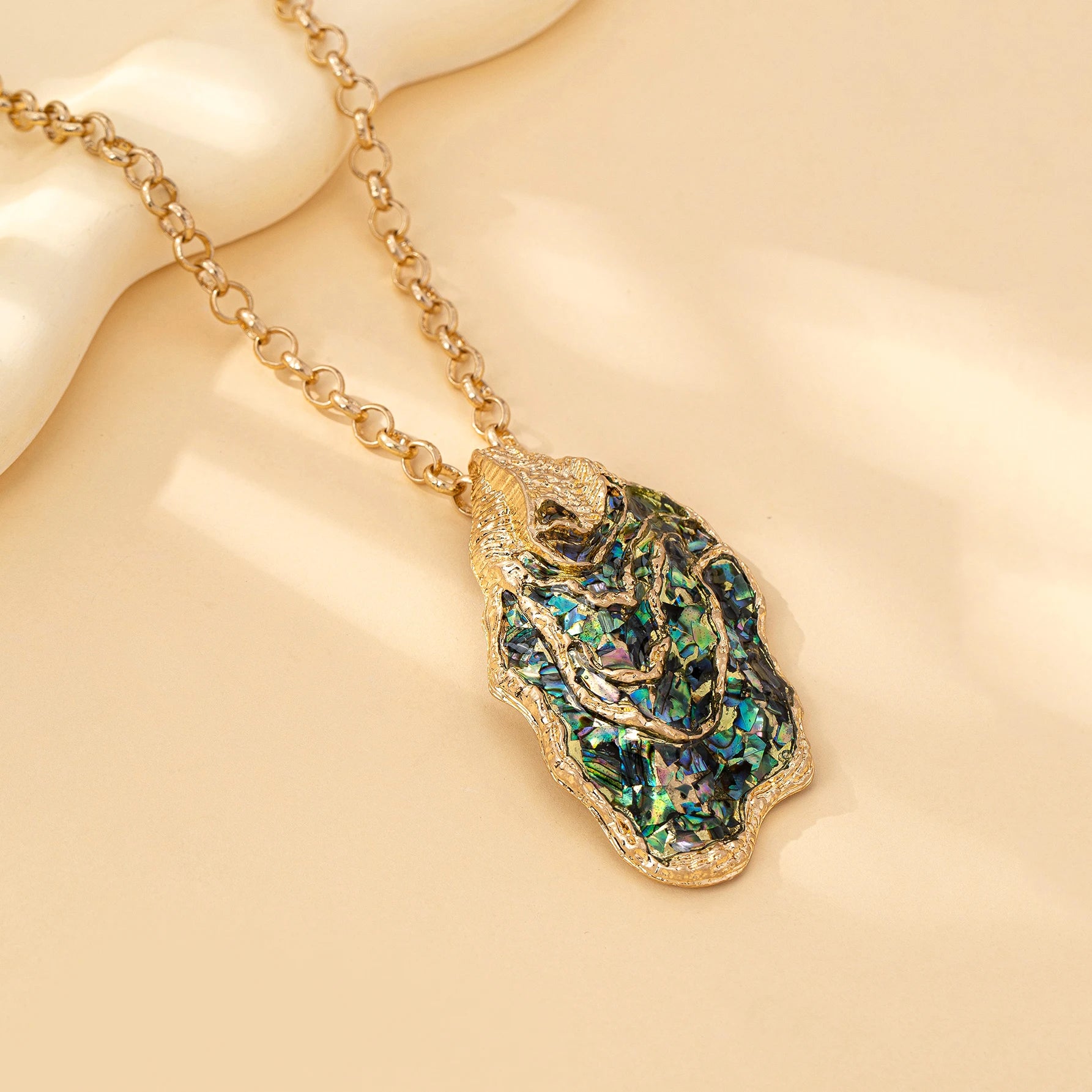 Abalone Shell Jewelry Set ✨ (2PCS)