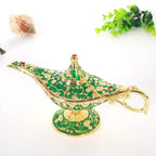Aladdin Lamp Decorative Ornament Large European Retro Home Decoration Metal Decoration Crafts Holiday Gift - World Gifts