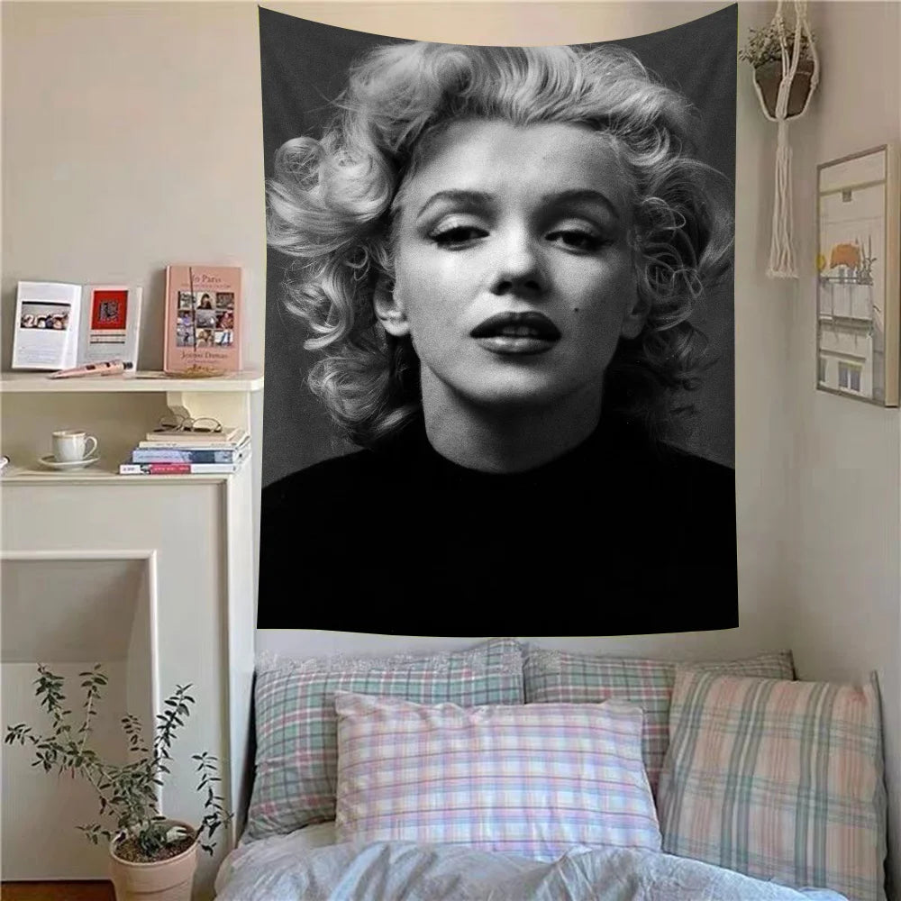 Marilyn Monroe Colorful Bohemian Tapestry – Wall Art Decor