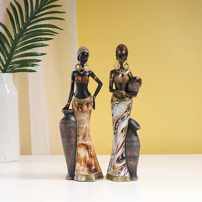 African Art Sculpture – Black Woman