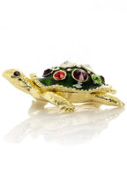 Green Shell Golden Turtle - World Gifts