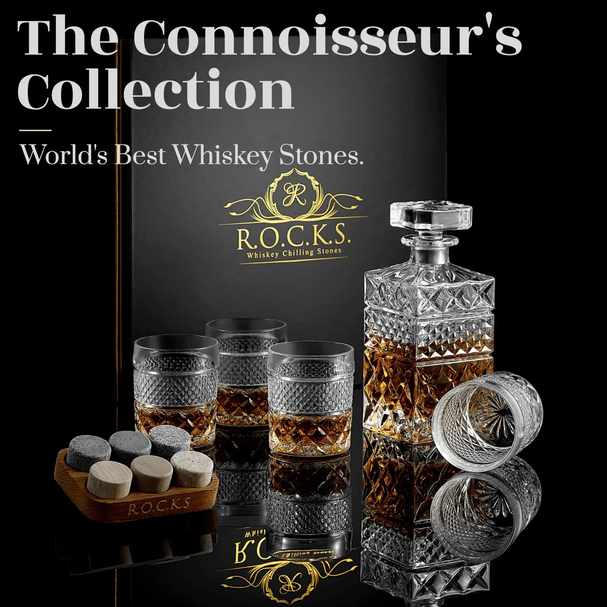 The Whiskey Decanter Gift Set - World Gifts