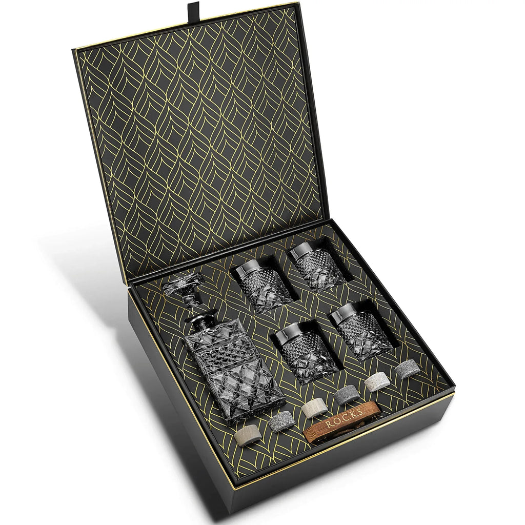 The Whiskey Decanter Gift Set - World Gifts