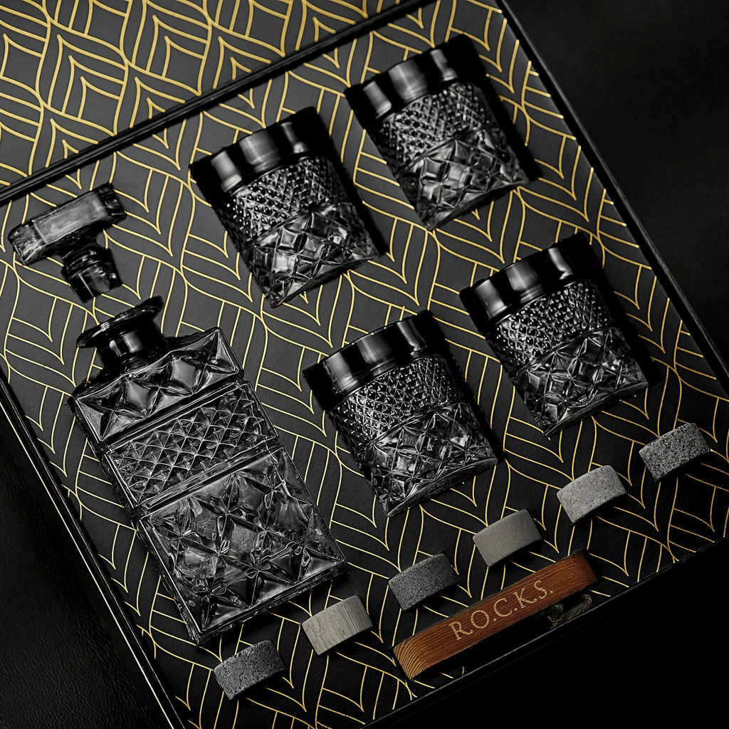 The Whiskey Decanter Gift Set - World Gifts
