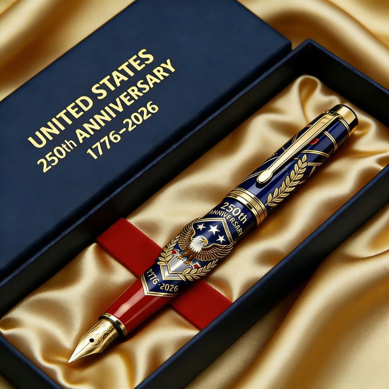 Pluma estilográfica 250 Aniversario – Edición de regalo de acero inoxidable prémium