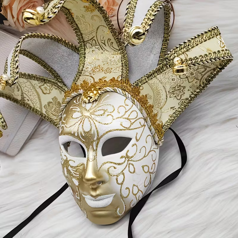 Elegant Venetian style mask