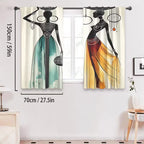 Blackout Curtain Panels African Style