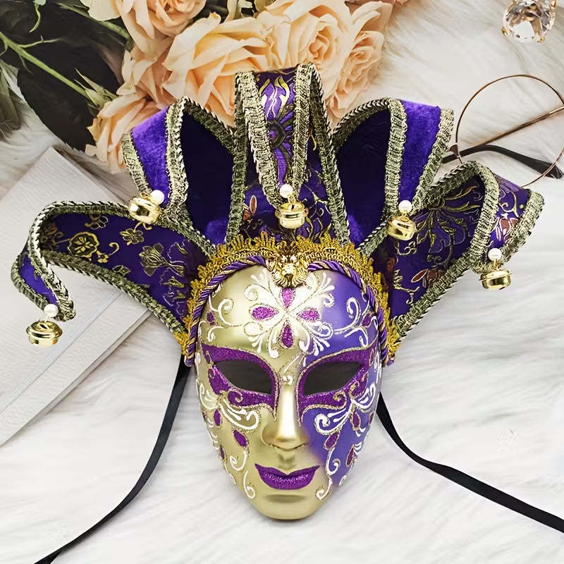 Elegant Venetian style mask
