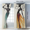Blackout Curtain Panels African Style