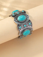 Stylish Turquoise Ethnic Bracelet – Comfortable Fit