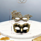 Couple Makeup Ball Mask Set