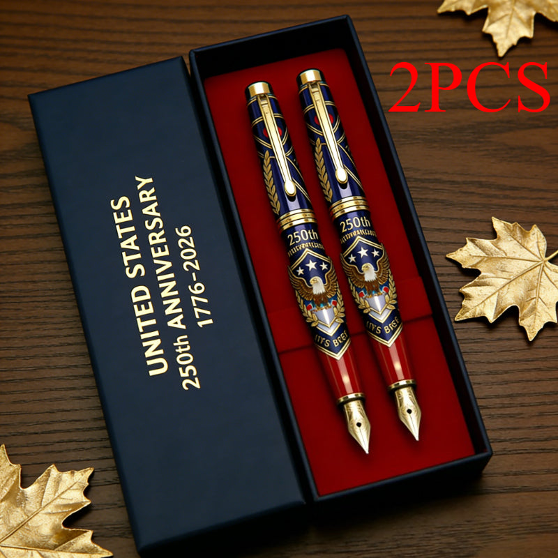 250th Anniversary Fountain Pen – Premium Stainless Steel Gift Edition