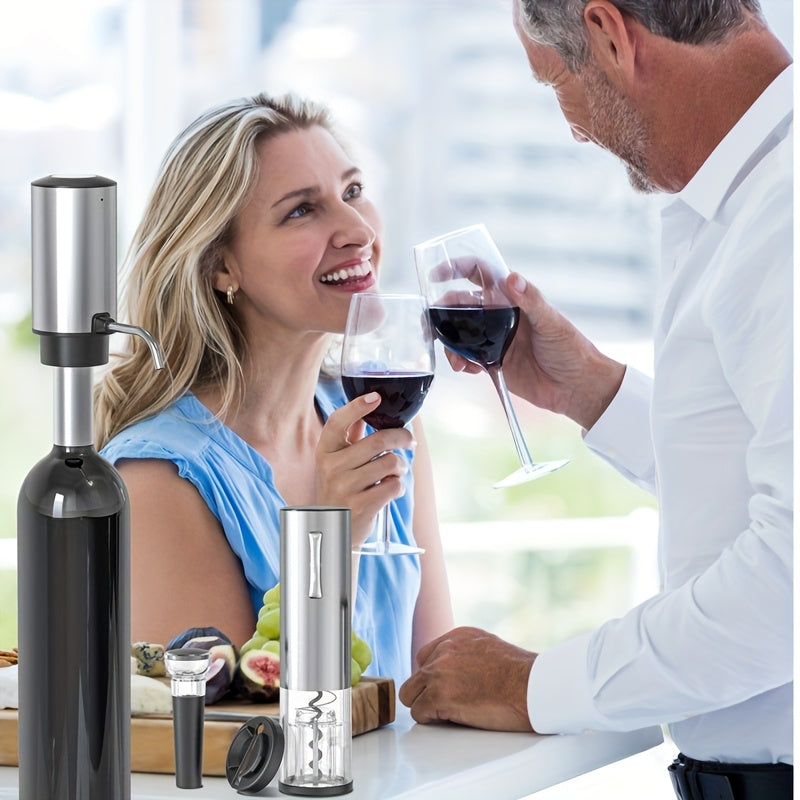 Electric Wine Opener Set