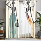 Blackout Curtain Panels African Style