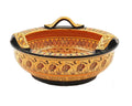 Greek geometric ceramic basket - World Gifts