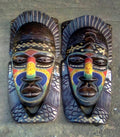 Authentic African Mask Sculpture (Nigerian Original) - World Gifts