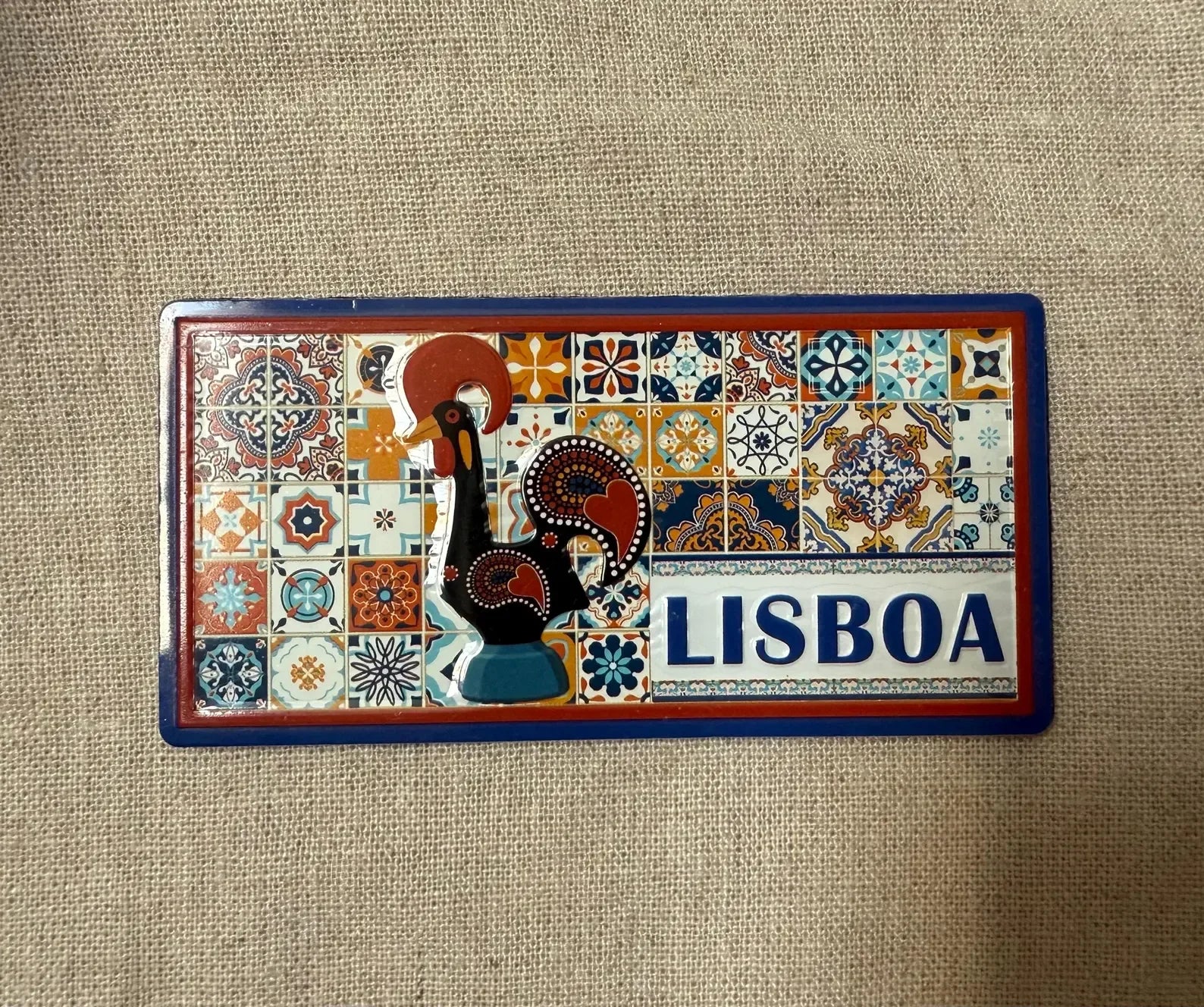 Portuguese Tile Magnet Decorative - World Gifts