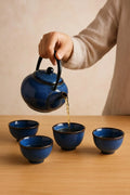 Hand-Splattered Glaze, Gift for Asian Tea Ceremony - World Gifts