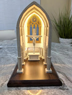 Mini Lâmpada de Igreja – Decoração Católica para Casa, Presente Religioso