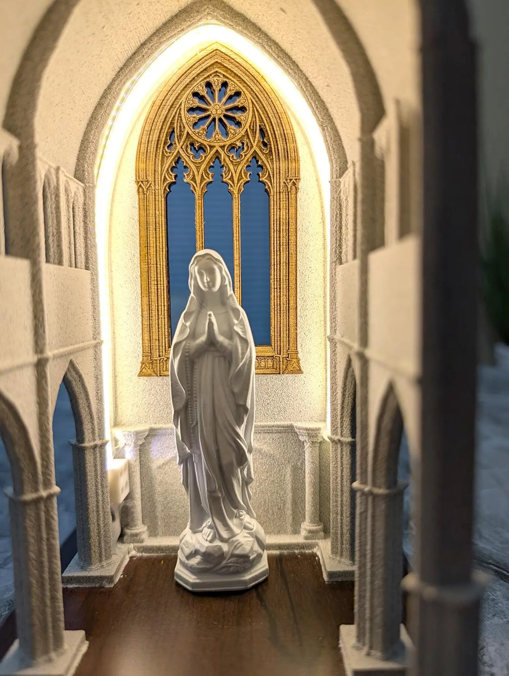Mini Lâmpada de Igreja – Decoração Católica para Casa, Presente Religioso