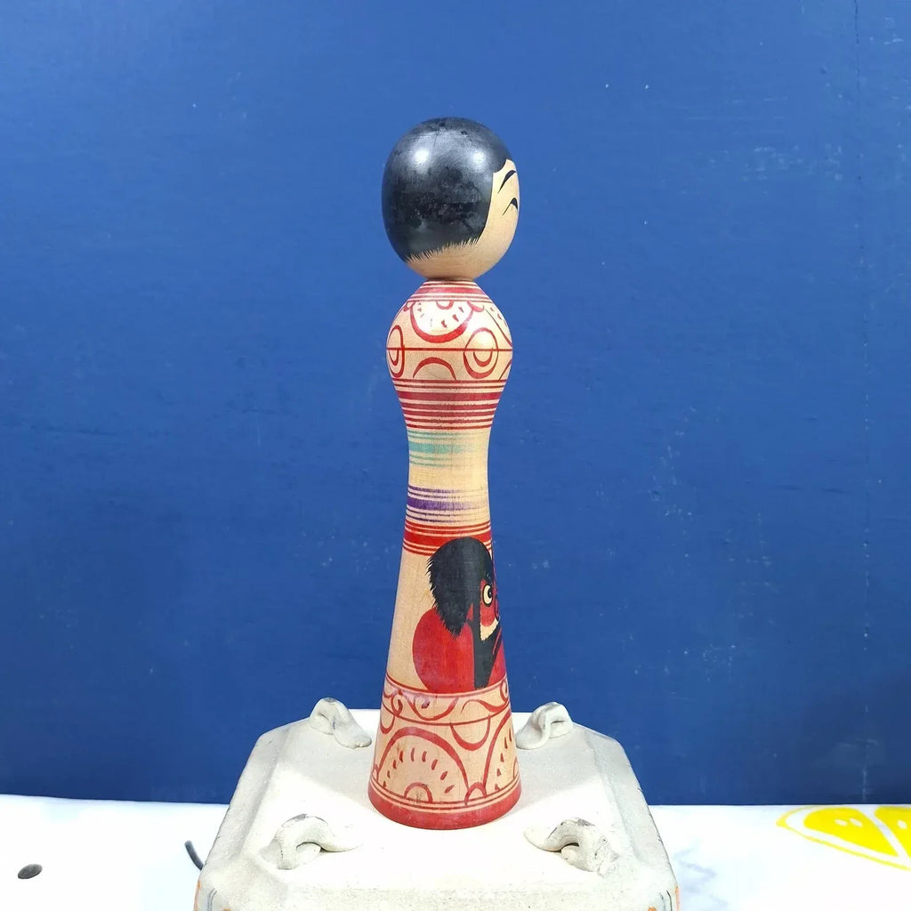 Hand-painted Japanese Kokeshi doll - World Gifts