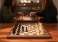 Handcrafted Walnut Maple Wooden Chess Set With Storage Box - World Gifts