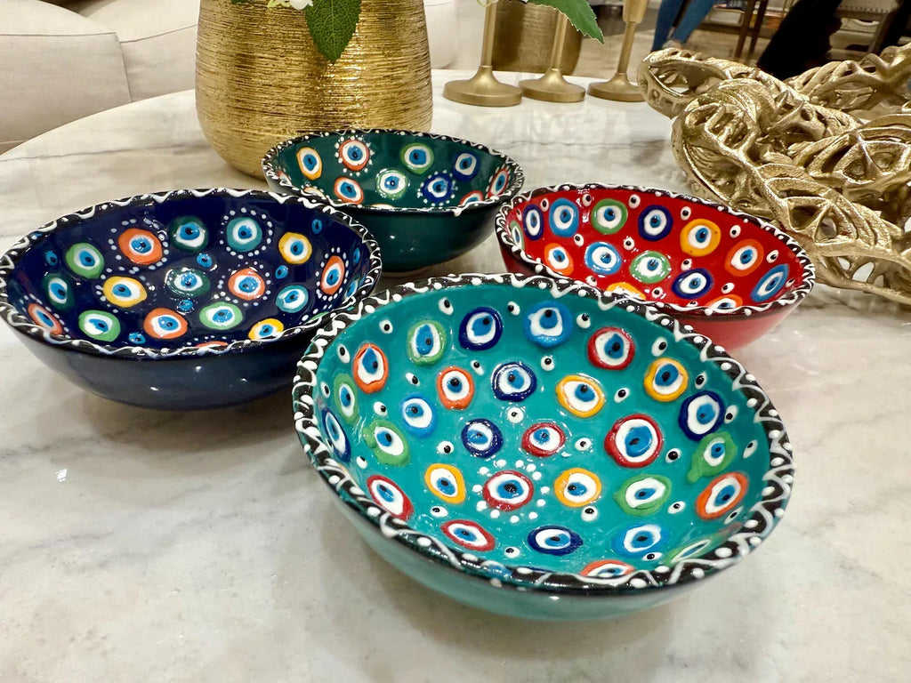 Greek Hand-painted Greek ceramic bowls - World Gifts